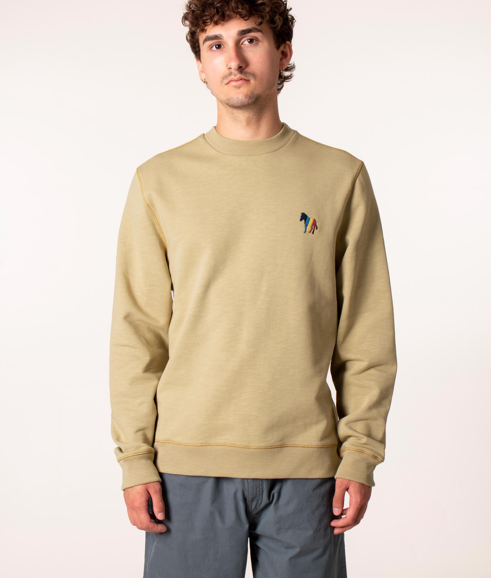 Broad-Stripe-Zebra-Sweatshirt-Light-Beige-PS-Paul-Smith-EQVVS