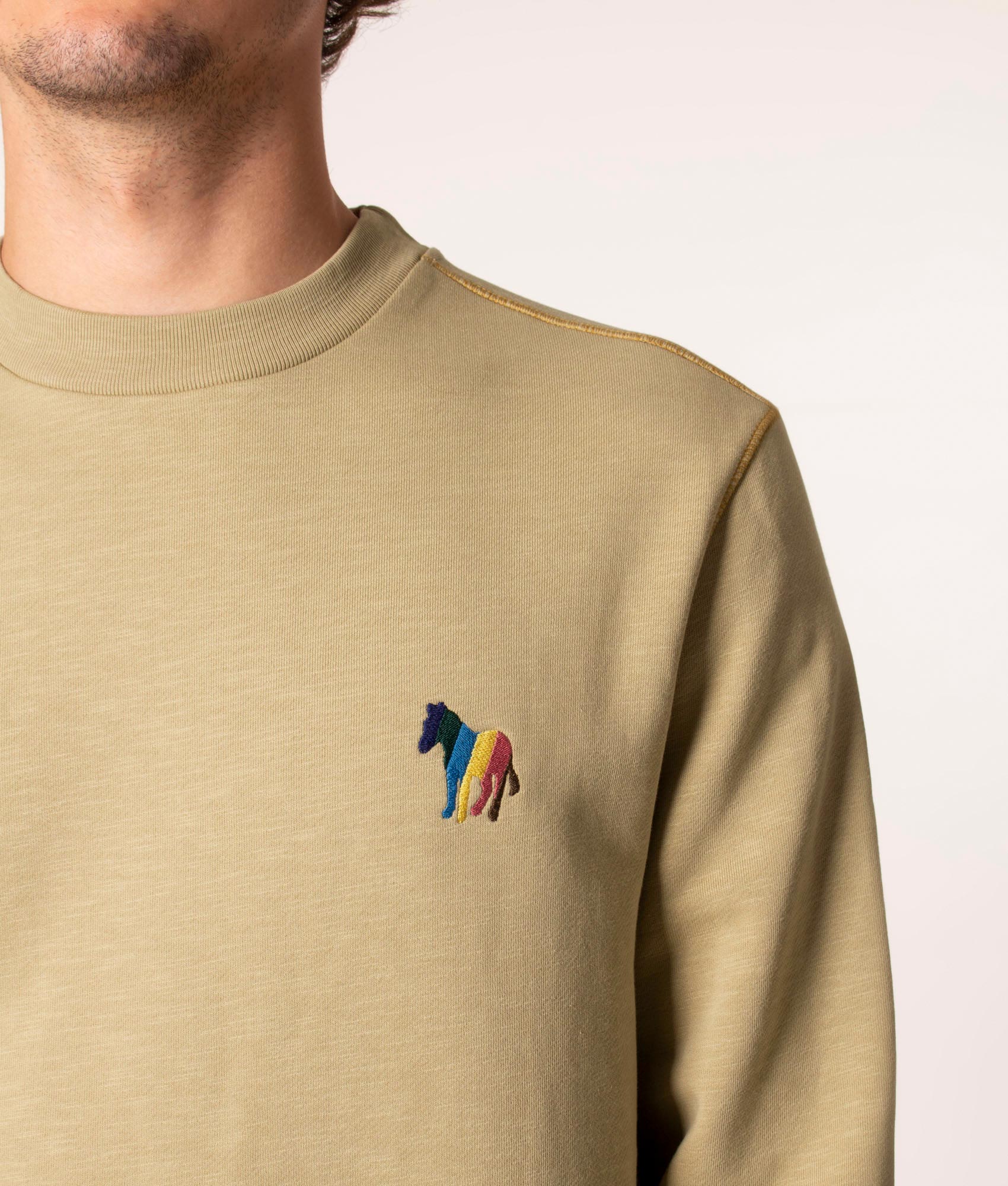 Broad-Stripe-Zebra-Sweatshirt-Light-Beige-PS-Paul-Smith-EQVVS