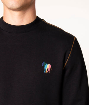 Broad-Stripe-Zebra-Sweatshirt-Black-PS-Paul-Smith-EQVVS