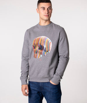 Skull-Sweatshirt-Grey-Melange-PS-Paul-Smith-EQVVS