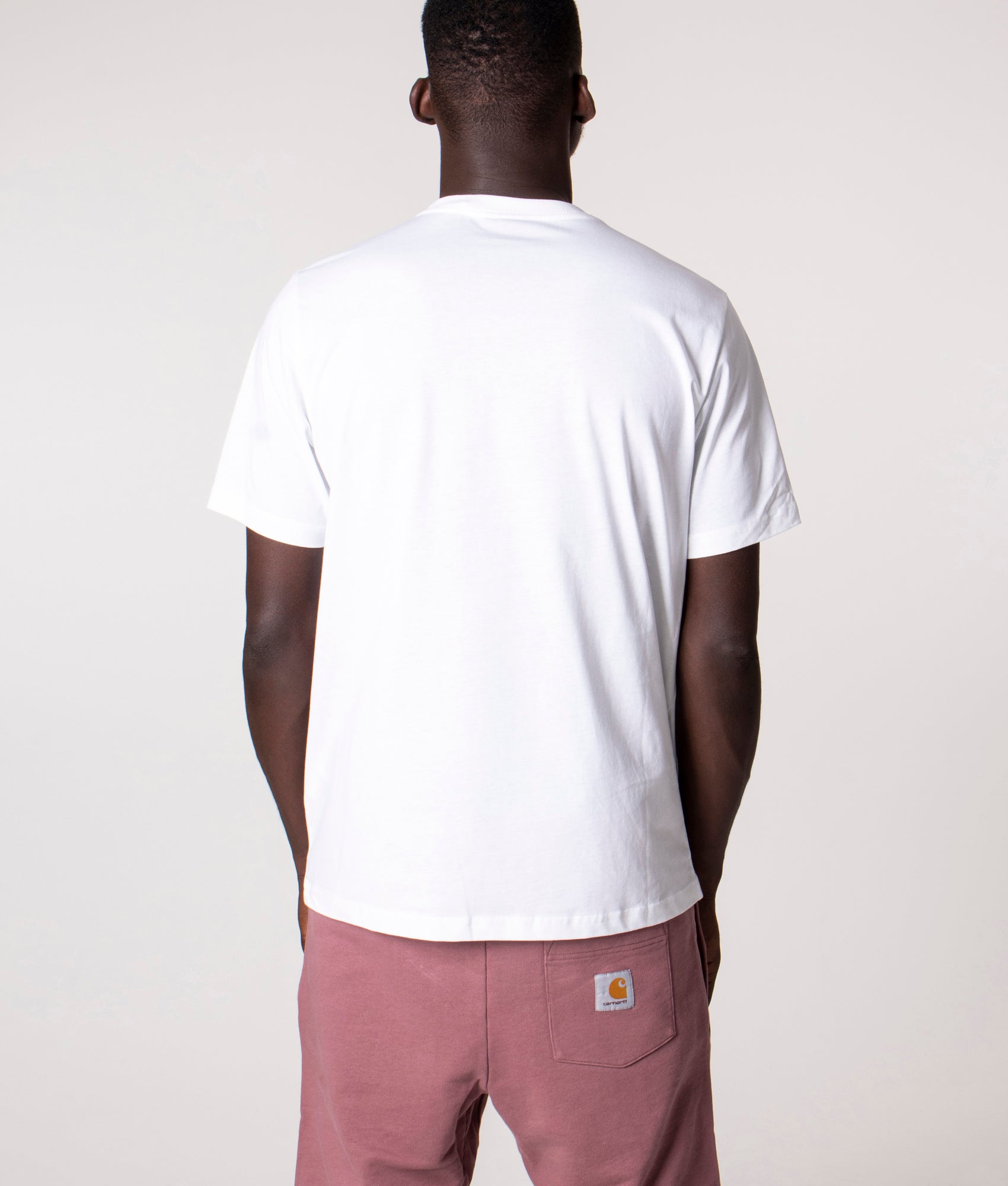PS Paul Smith Yin Yang Zebra Logo T-Shirt in 01 White at EQVVS, Model back