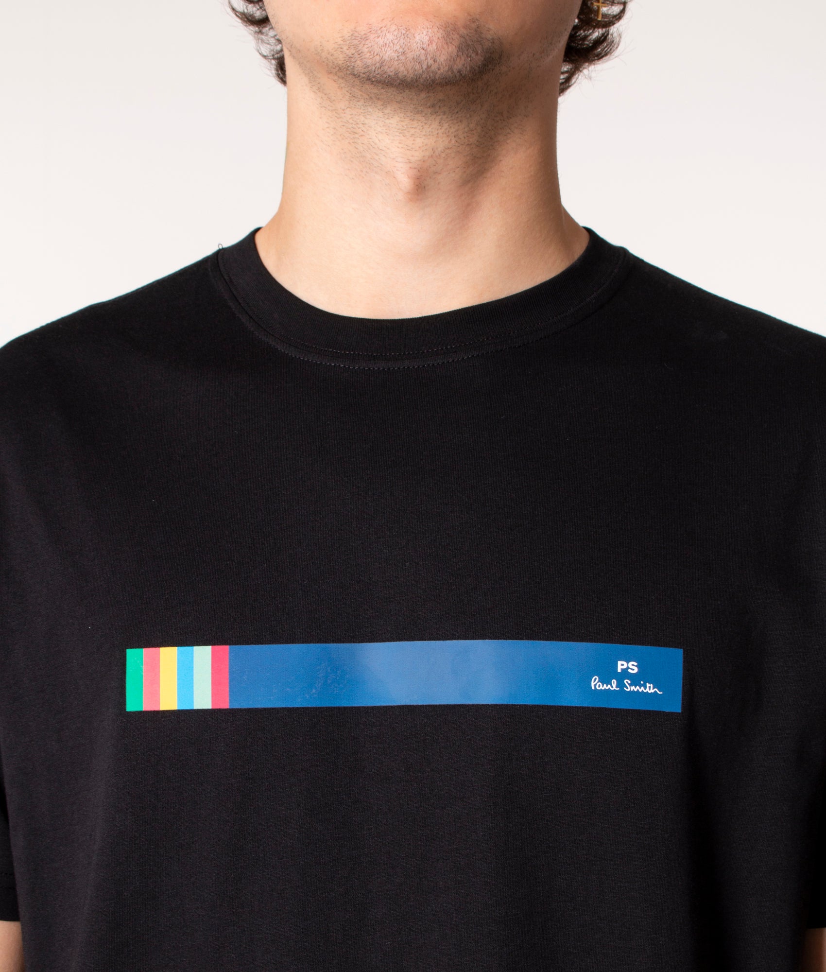 Striped-T-Shirt-Black-PS-Paul-Smith-EQVVS