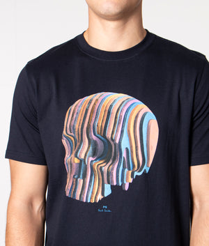 Multi-Skull-T-Shirt-Very-Dark-Navy-PS-Paul-Smith-EQVVS