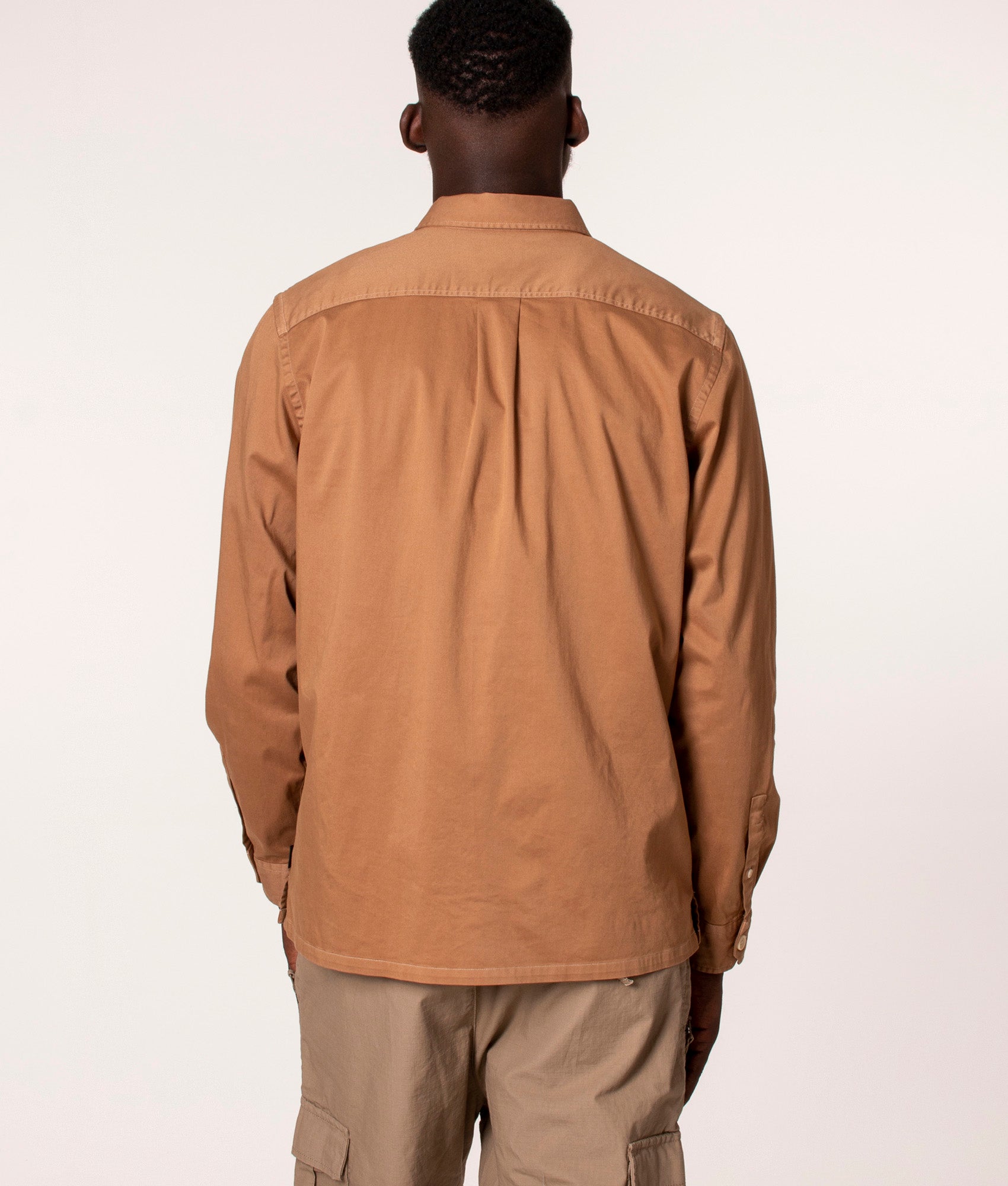 Relaxed-Fit-Chest-Pocket-Shirt-Camel-PS-Paul-Smith-EQVVS