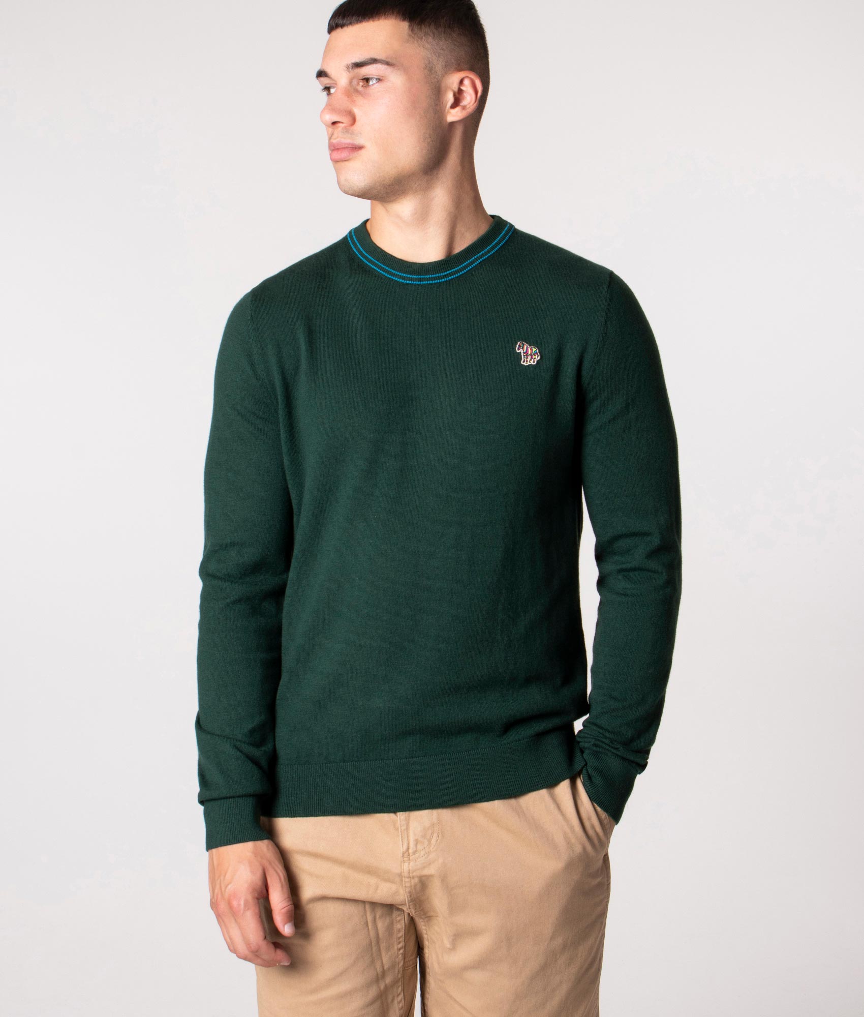 Twin-Tipped-Zebra-Badge-Jumper-Black-Petrol-Green-PS-Paul-Smith-EQVVS