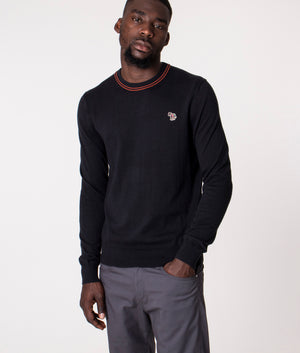 Twin-Tipped-Zebra-Badge-Jumper-Black-PS-Paul-Smith-EQVVS