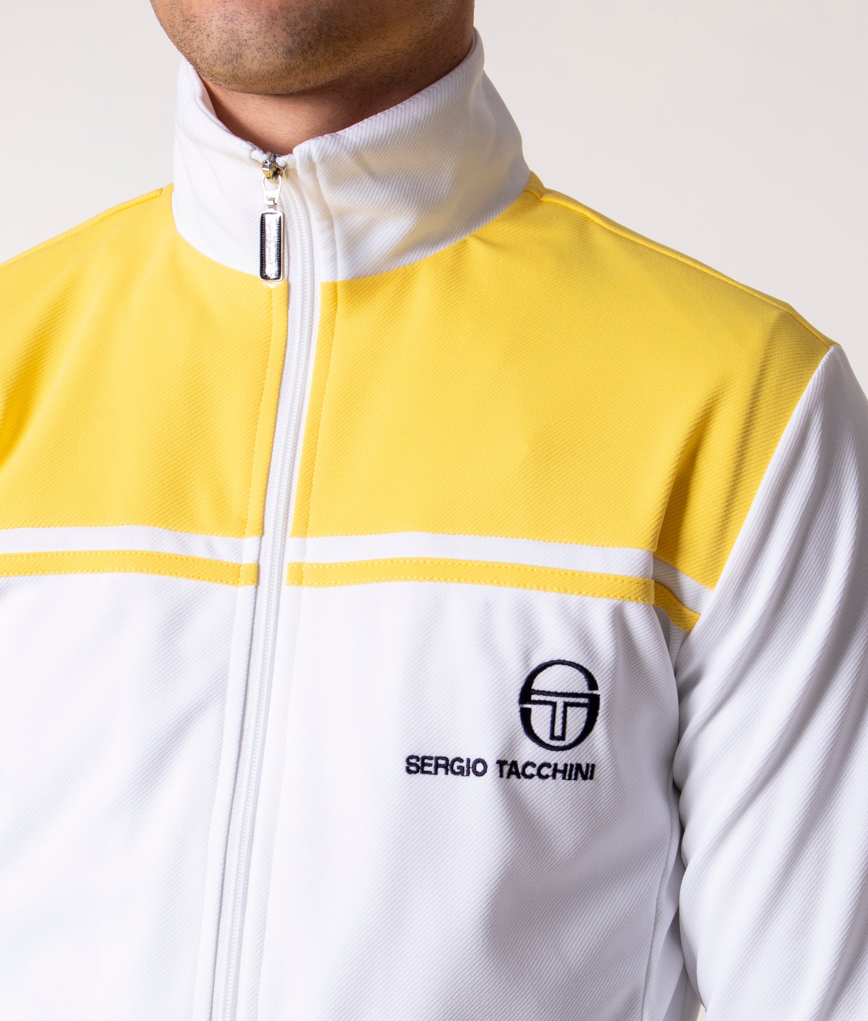 New-Young-Line-Track-Top-White/Lemon-Drop-Sergio-Tacchini-EQVVS