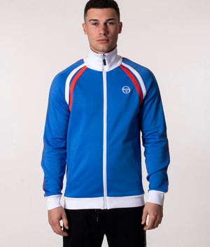 Relaxed-Fit-Ghibli-Track-Top-Palace-Blue/Grenadine/White-Sergio-Tacchini-EQVVS