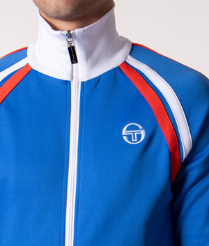 Relaxed-Fit-Ghibli-Track-Top-Palace-Blue/Grenadine/White-Sergio-Tacchini-EQVVS