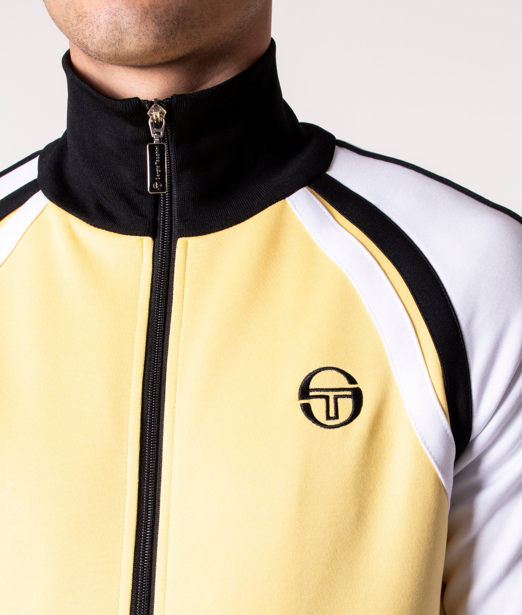 Relaxed-Fit-Ghibli-Track-Top-Lemon-Drop/White/Black-Sergio-Tacchini-EQVVS