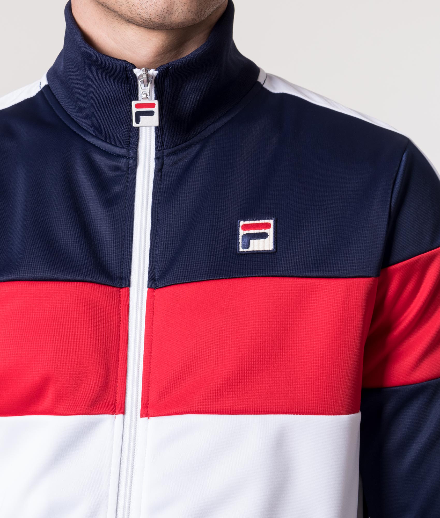 Assembly-Colour-Blocked-Track-Top-Fila-Navy/White/Fila-Red-FILA-EQVVS