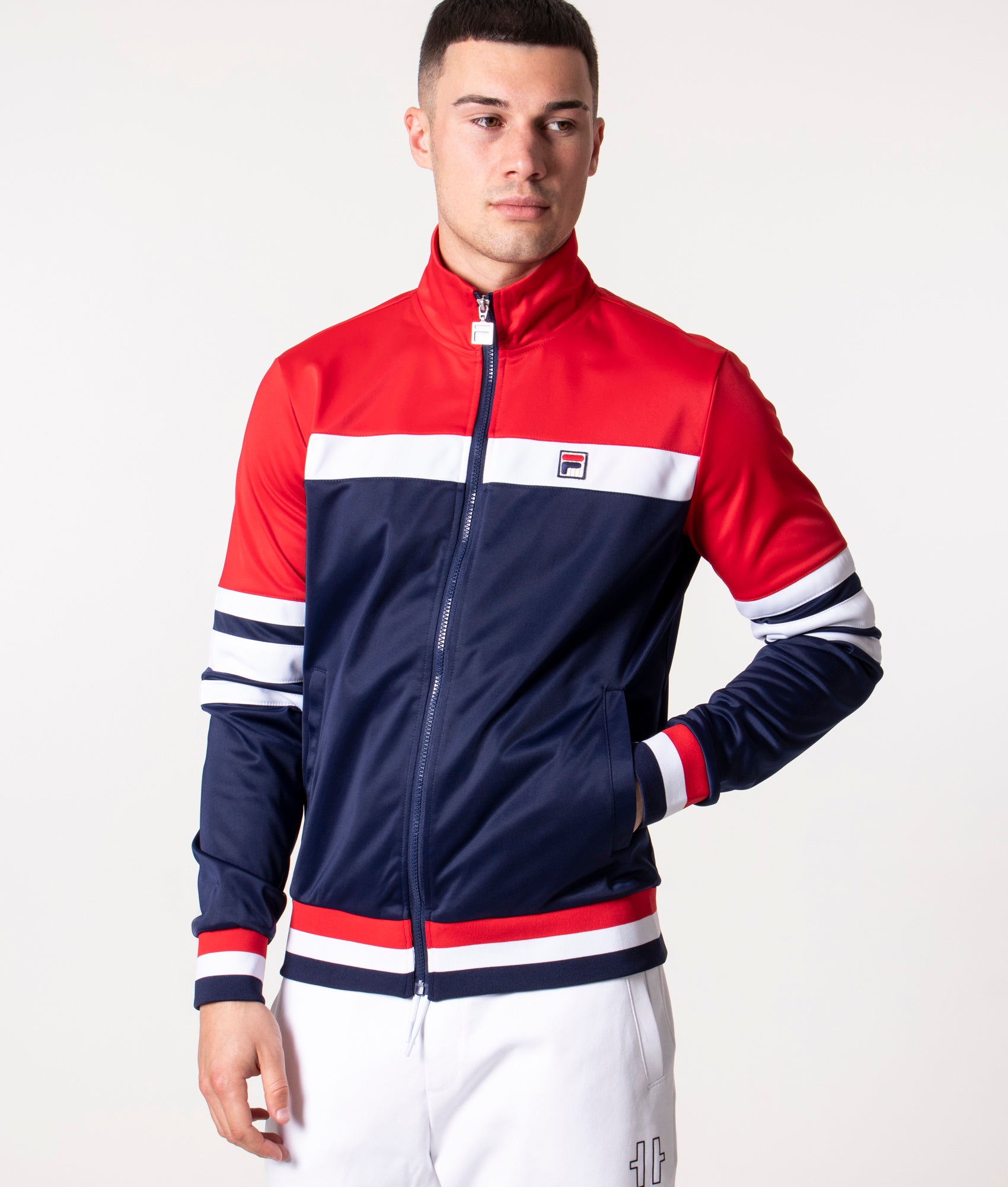 Courto-MK2-Track-Top-Peacoat/Chinese-Red/White-FILA-EQVVS