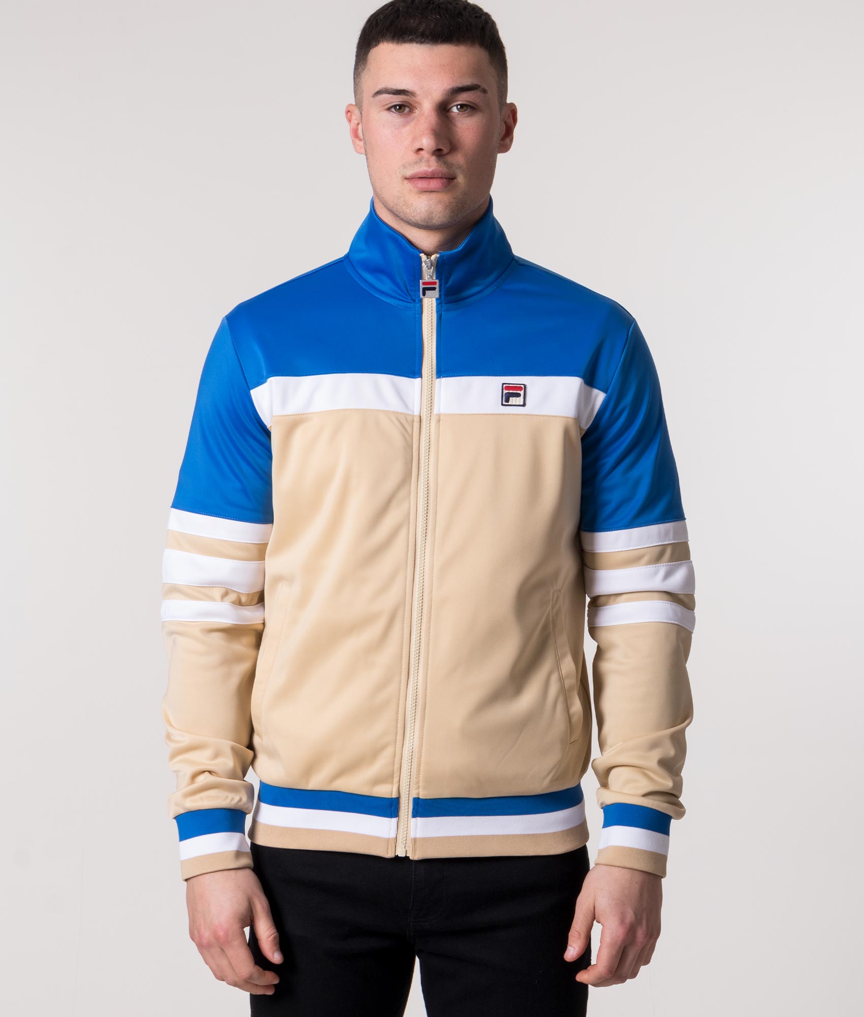 Courto-MK2-Track-Top-Boulder/Strong-Blue/White-FILA-EQVV