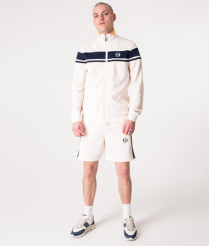 Regular-Fit-Pietrapertosa-Shorts-Sergio-Buttercream/Maritime-Blue-Tacchini-EQVVS
