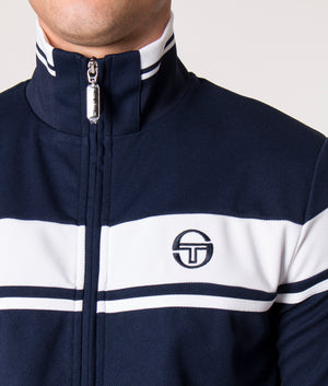 Damarindo Track Top in 'Maritime Blue/White