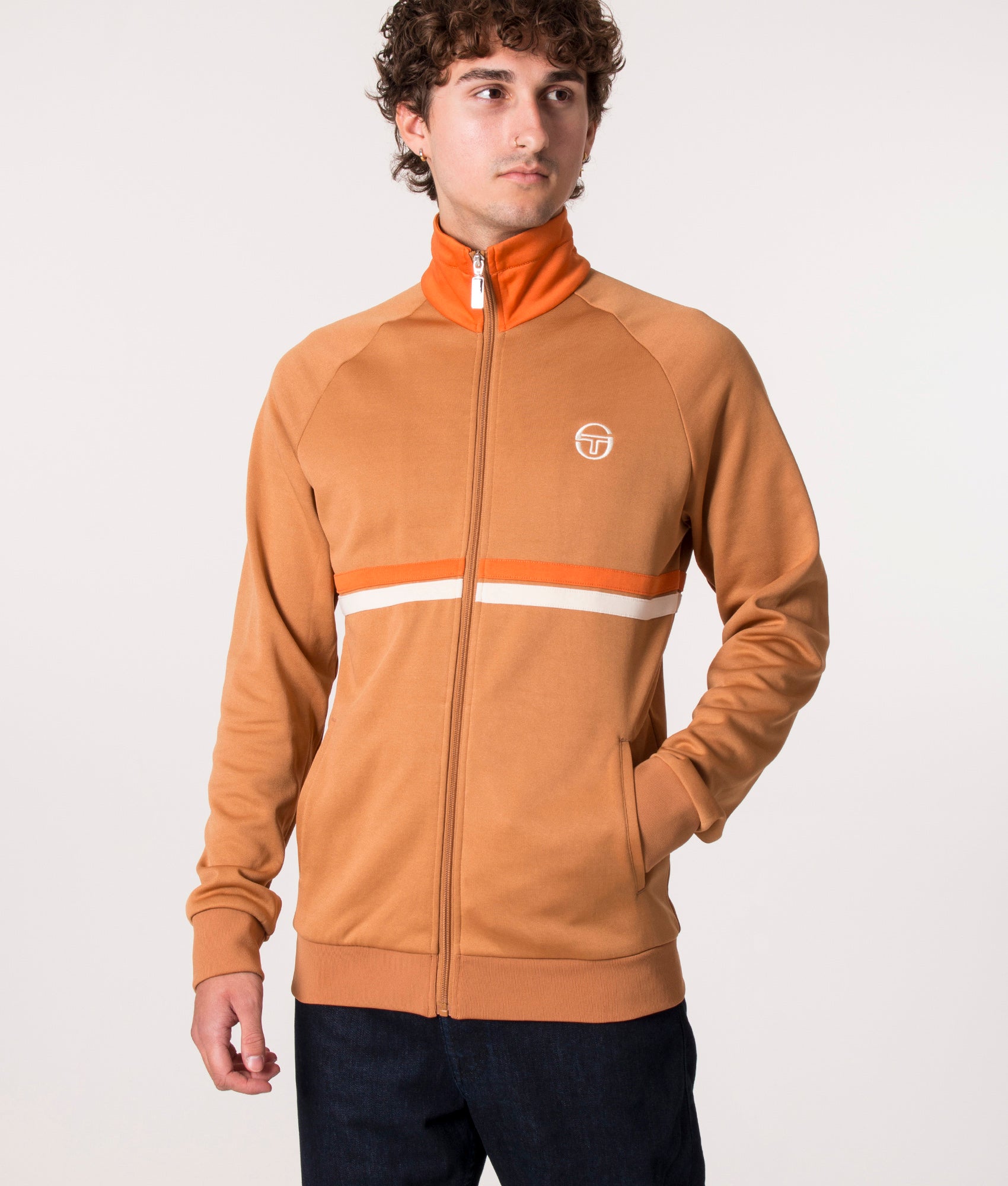 Dallas-Track-Top-Almond/Apricot-Orange-Sergio-Tacchini-EQVVS