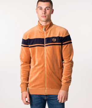 Damarindo-Velour-Track-Top-Almond/Maritime-Blue-Sergio-Tacchini-EQVVS