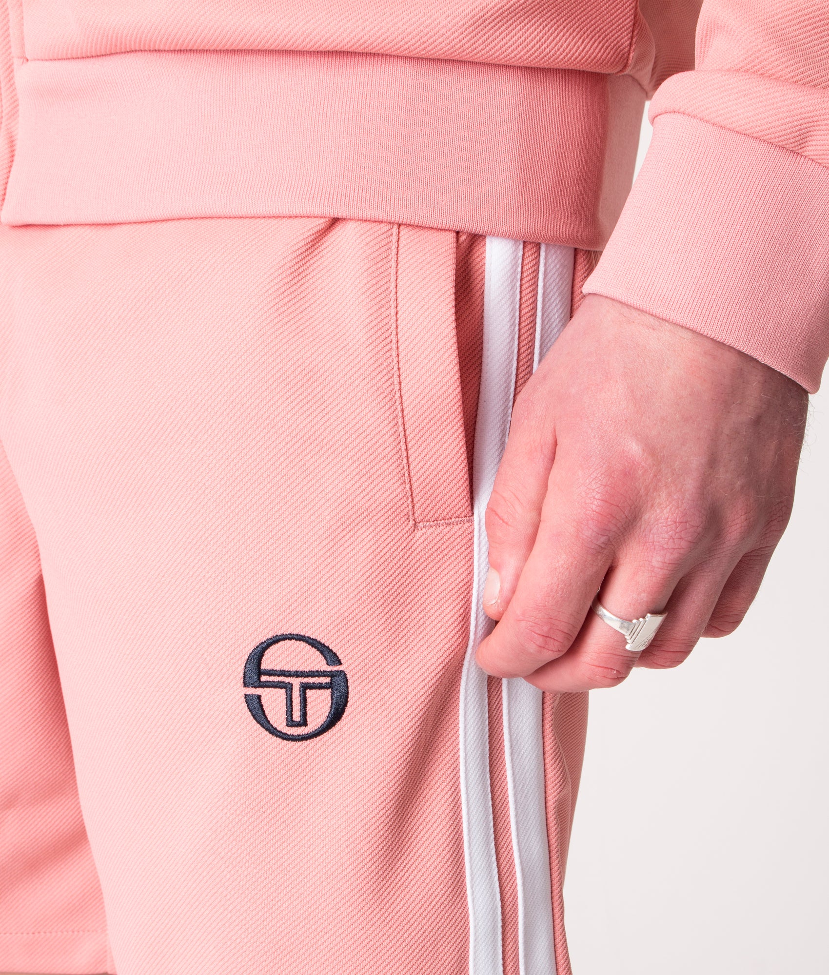 Regular-Fit-Pietrapertosa-Shorts-Sergio-Rosette/White-Tacchini-EQVVS