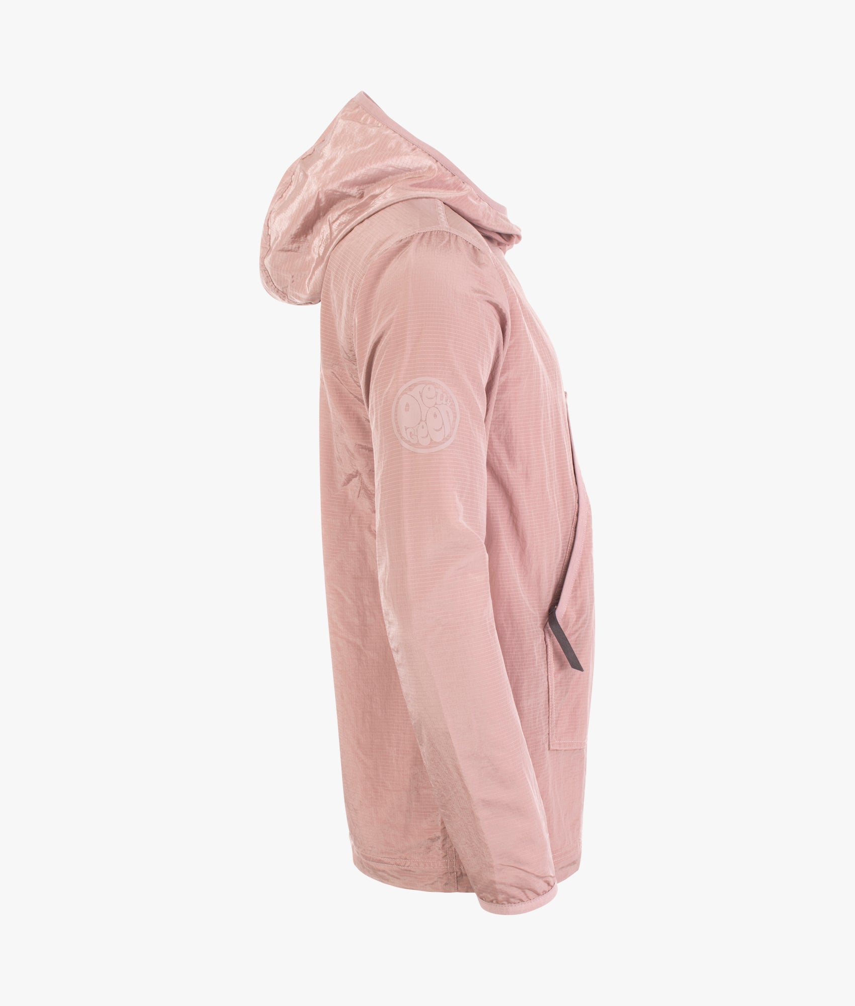 Ripstop-Nylon-Overhead-Jacket-Pink-Pretty-Green-EQVVS