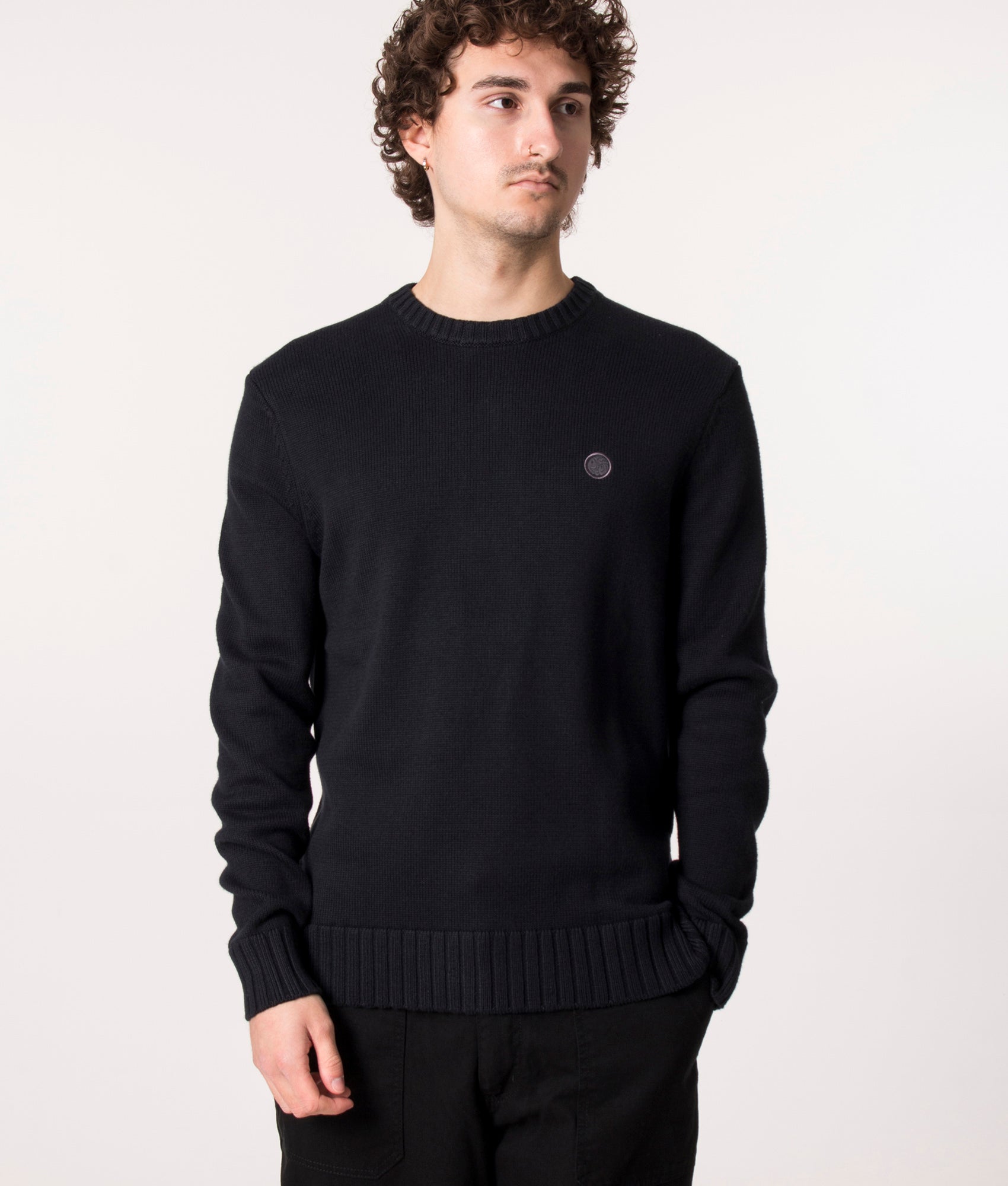 Standards-Knitted-Jumper-Black-Pretty-Green-EQVVS