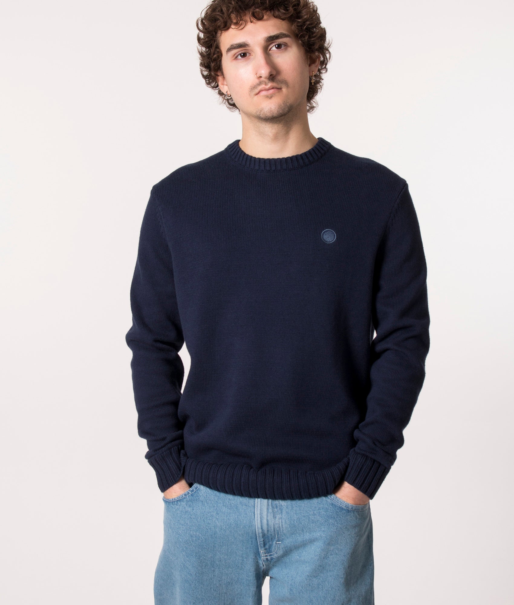 Standards-Knitted-Jumper-Navy-Pretty-Green-EQVVS