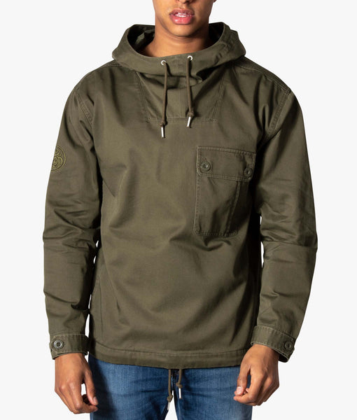 ジャケット・アウター Pretty Green WL05 Cotton Overhead Jacket Wl05 Cotton Overhead Jacket Pretty Green Overhead Smock Sales