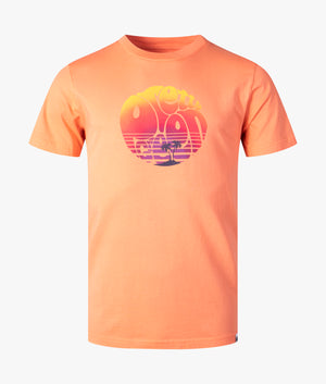 Ibiza-Sunset-Logo-T-Shirt-Orange-Pretty-Green-EQVVS