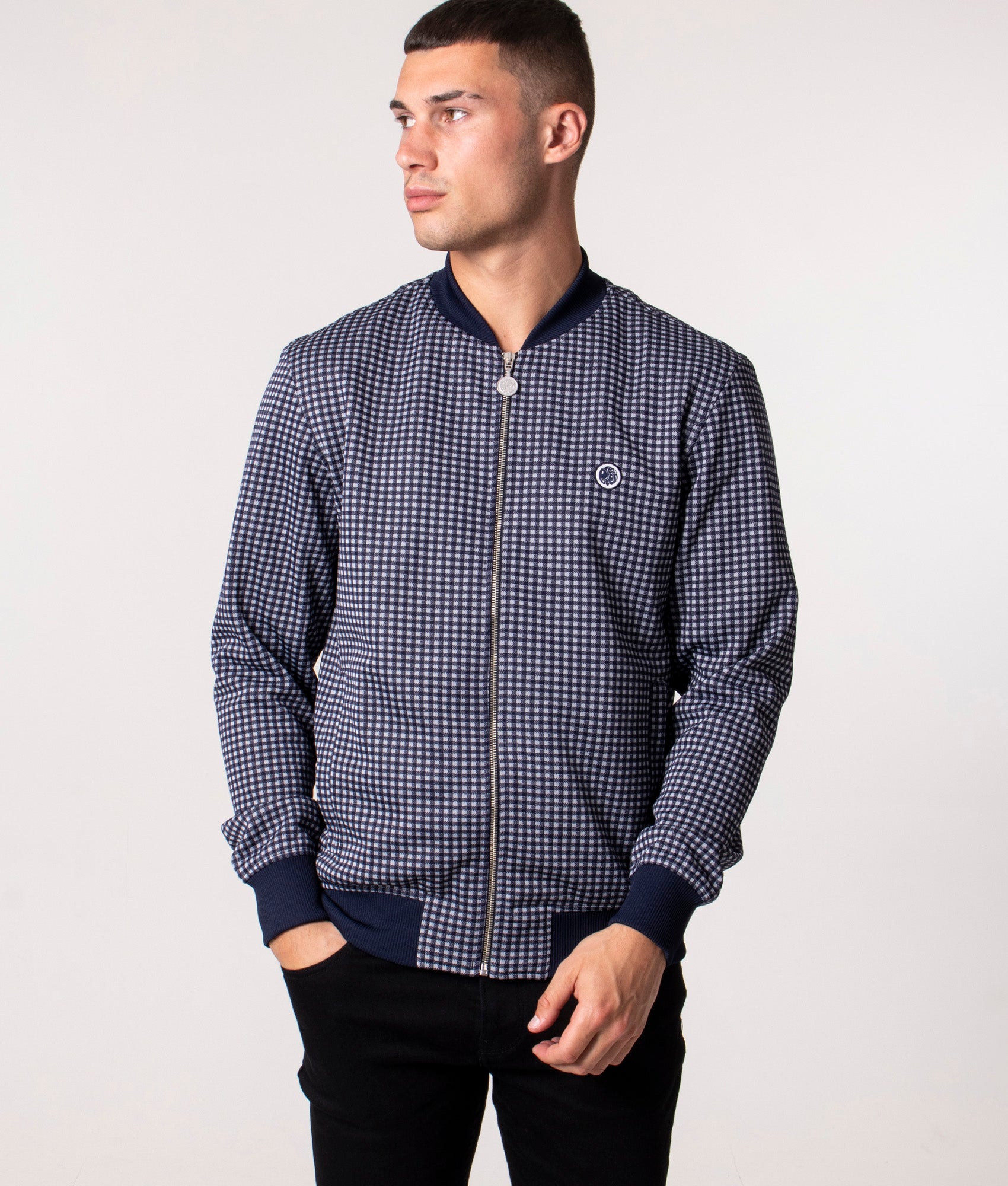 Slim-Fit-Gingham-Bomber-Jacket-Blue-Pretty-Green-EQVVS