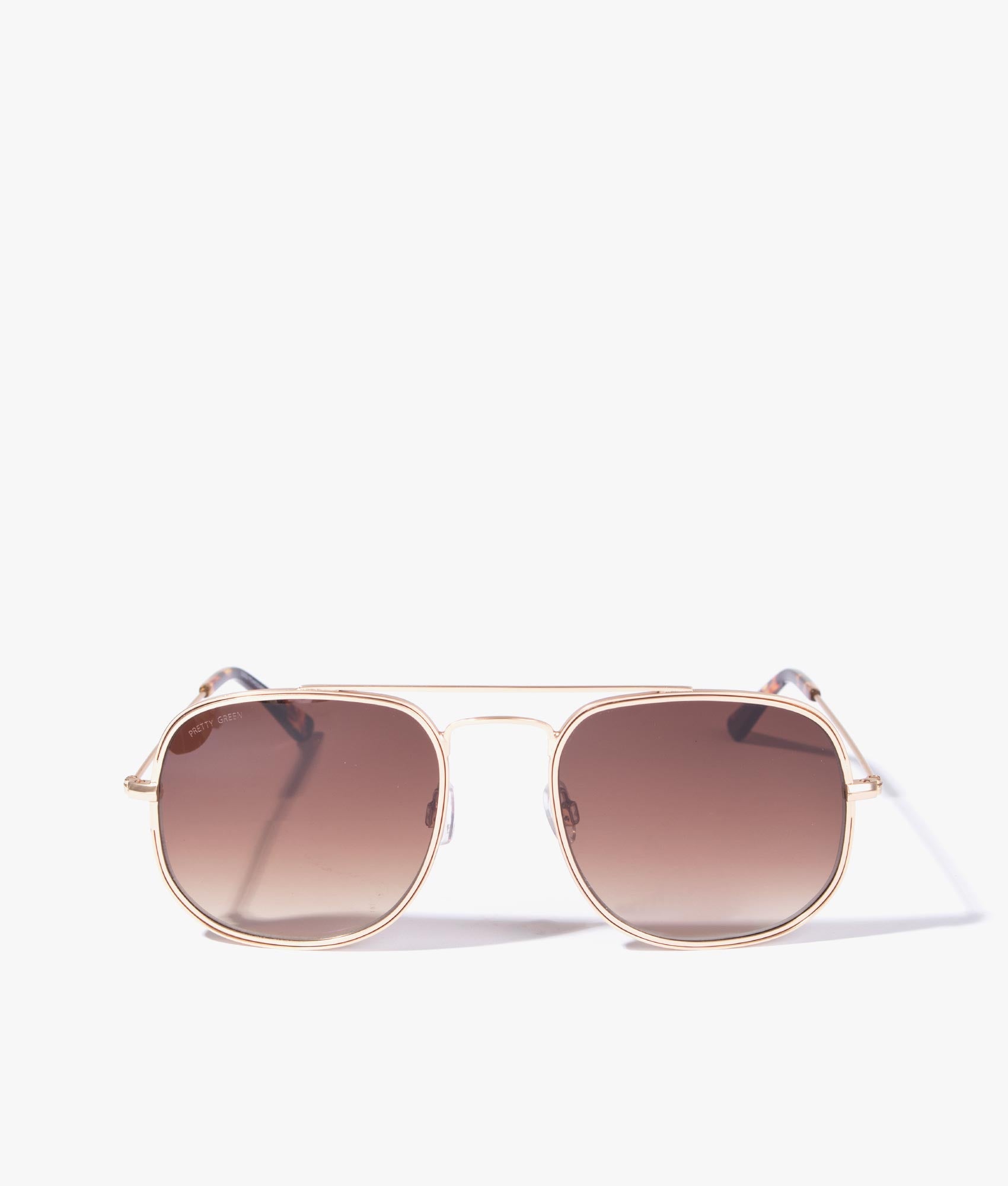 Brow-Bar-Metal-Sunglasses-Gold-Pretty-Green-EQVVS