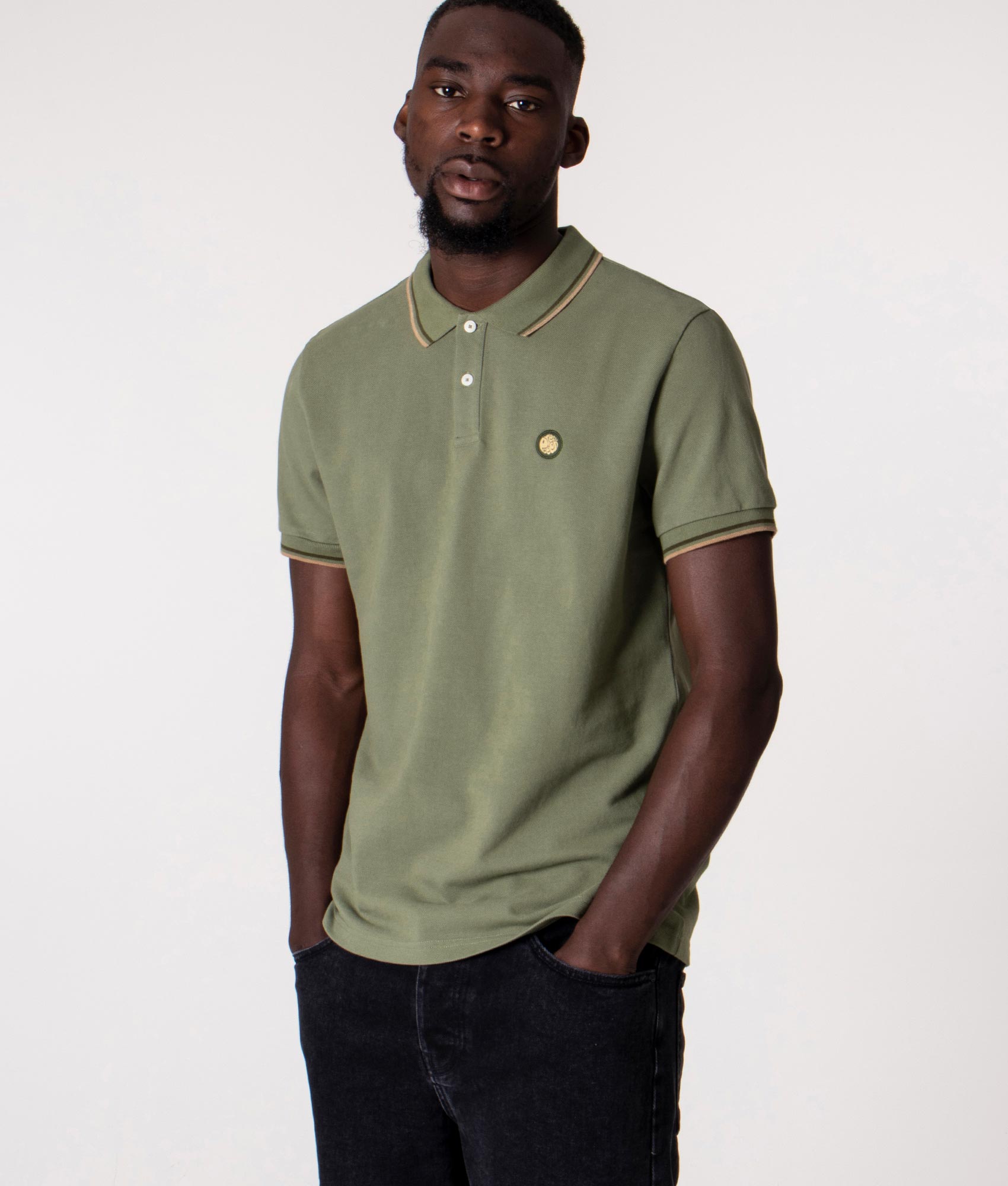 Slim-Fit-Barton-Polo-Shirt-Khaki-Pretty-Green-EQVVS