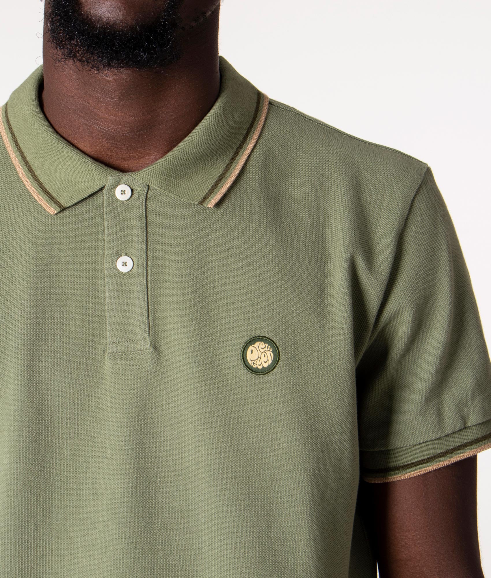 Slim-Fit-Barton-Polo-Shirt-Khaki-Pretty-Green-EQVVS
