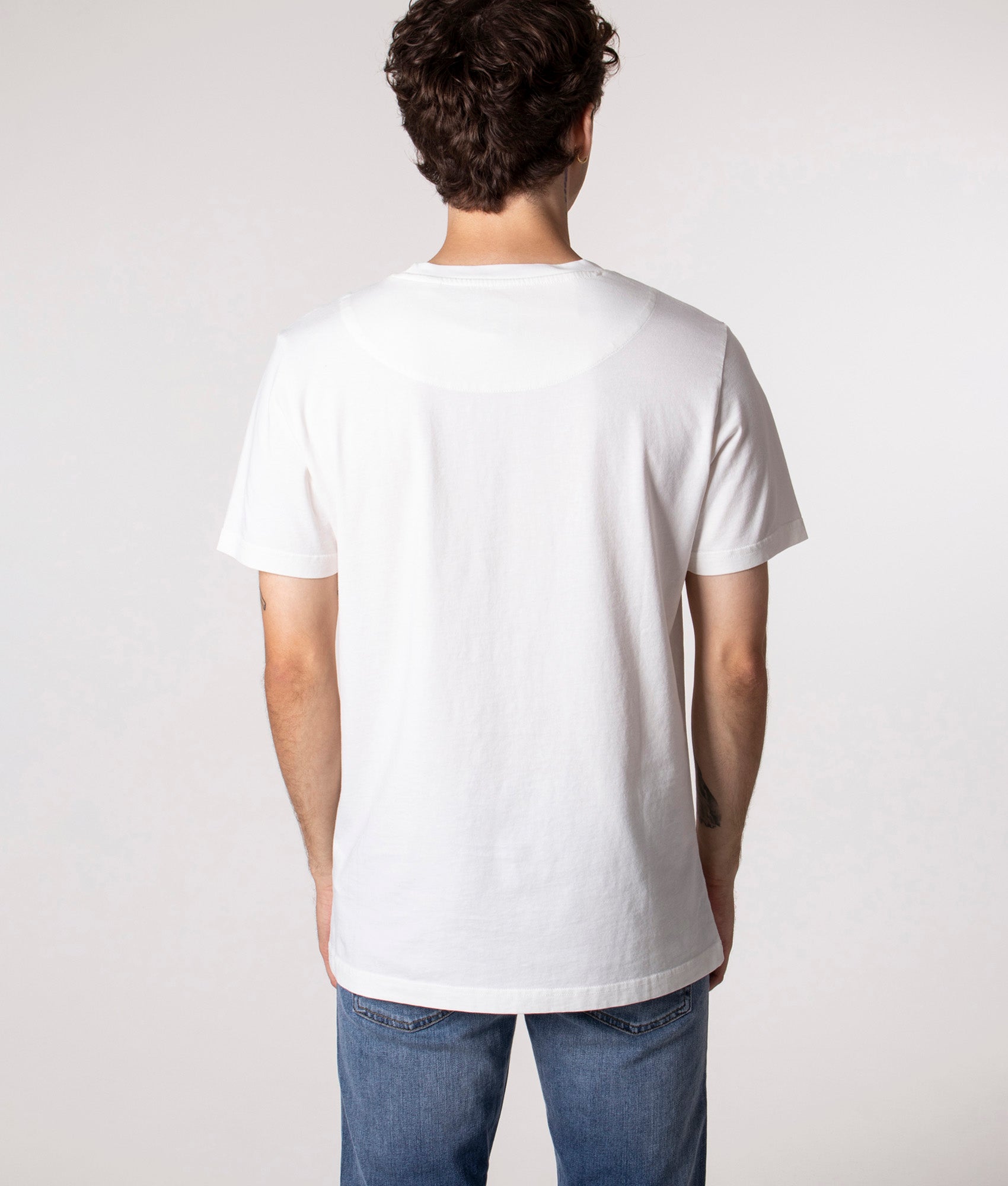 Headphones Logo T-Shirt | White | Pretty Green | EQVVS
