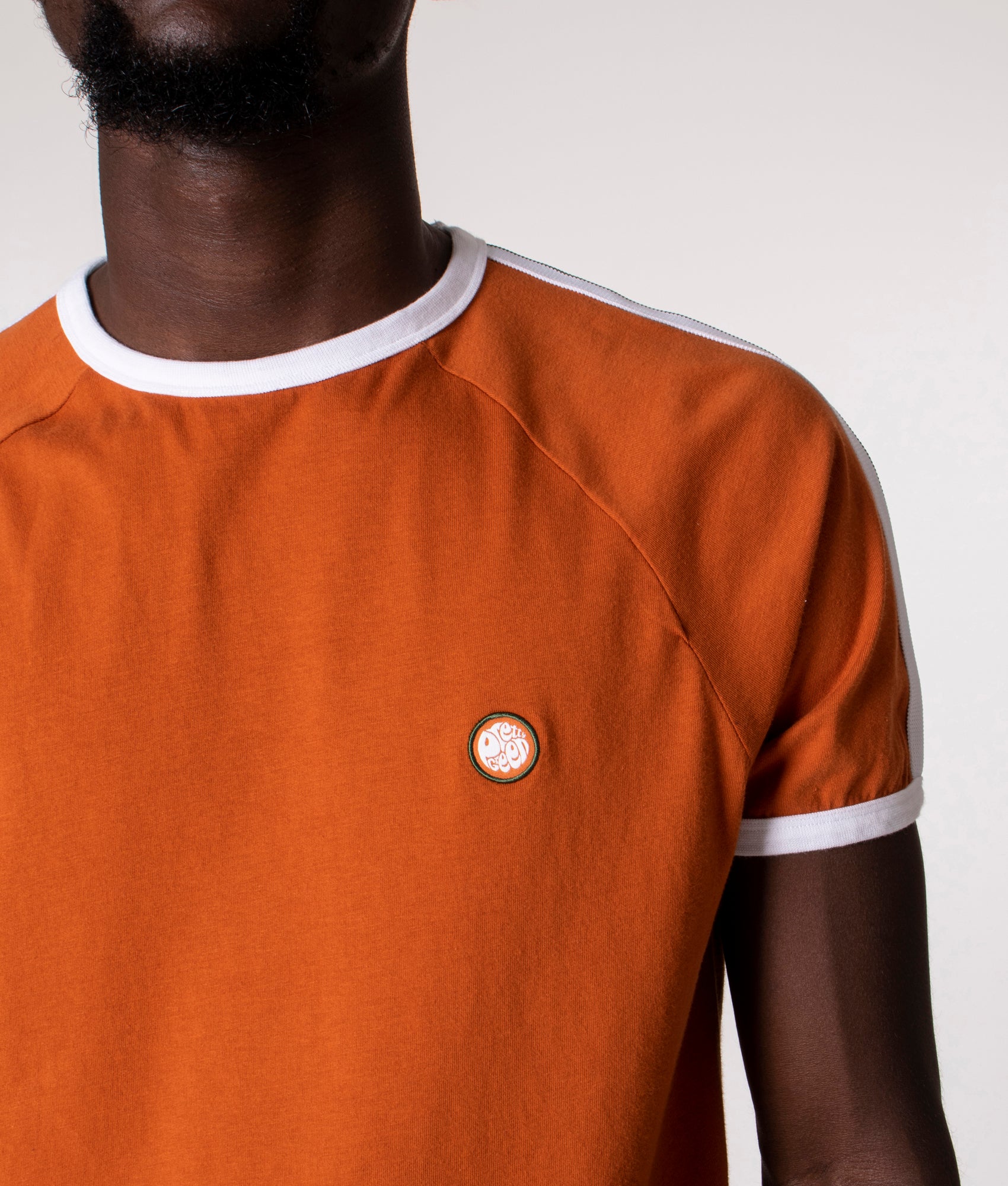 Tilby-Ringer-T-Shirt-Orange-Pretty-Green-EQVVS 