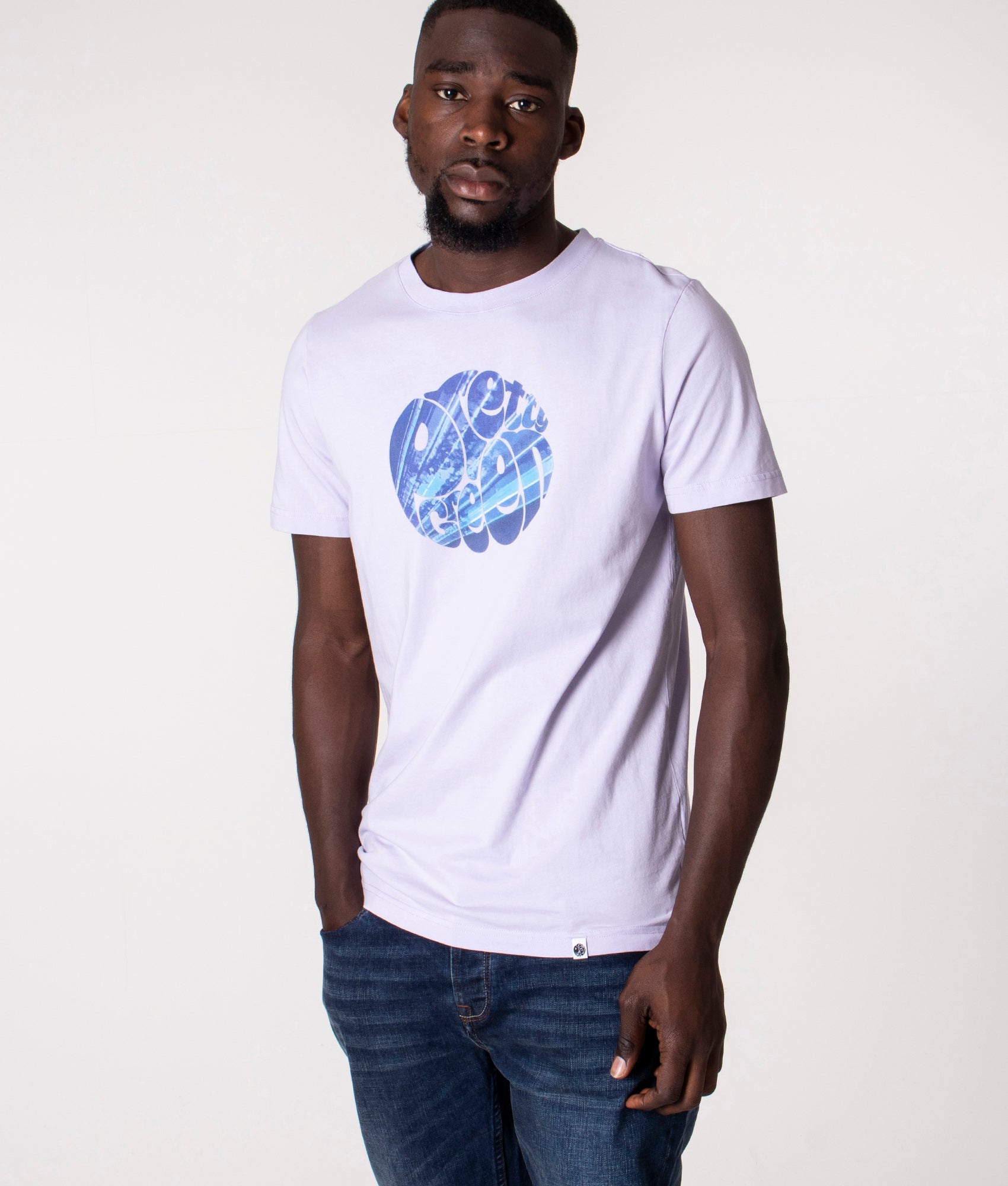 X-Dan-Reid-Polaris-T-Shirt-Lilac-Pretty-Green-EQVVS 