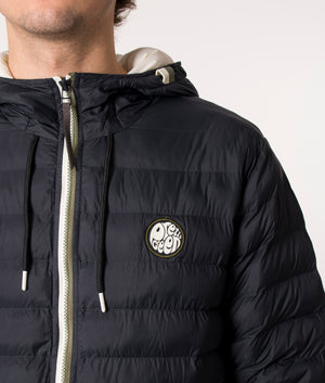 Pretty Green Tilby Quilted Jacket in Black, EQVVS.