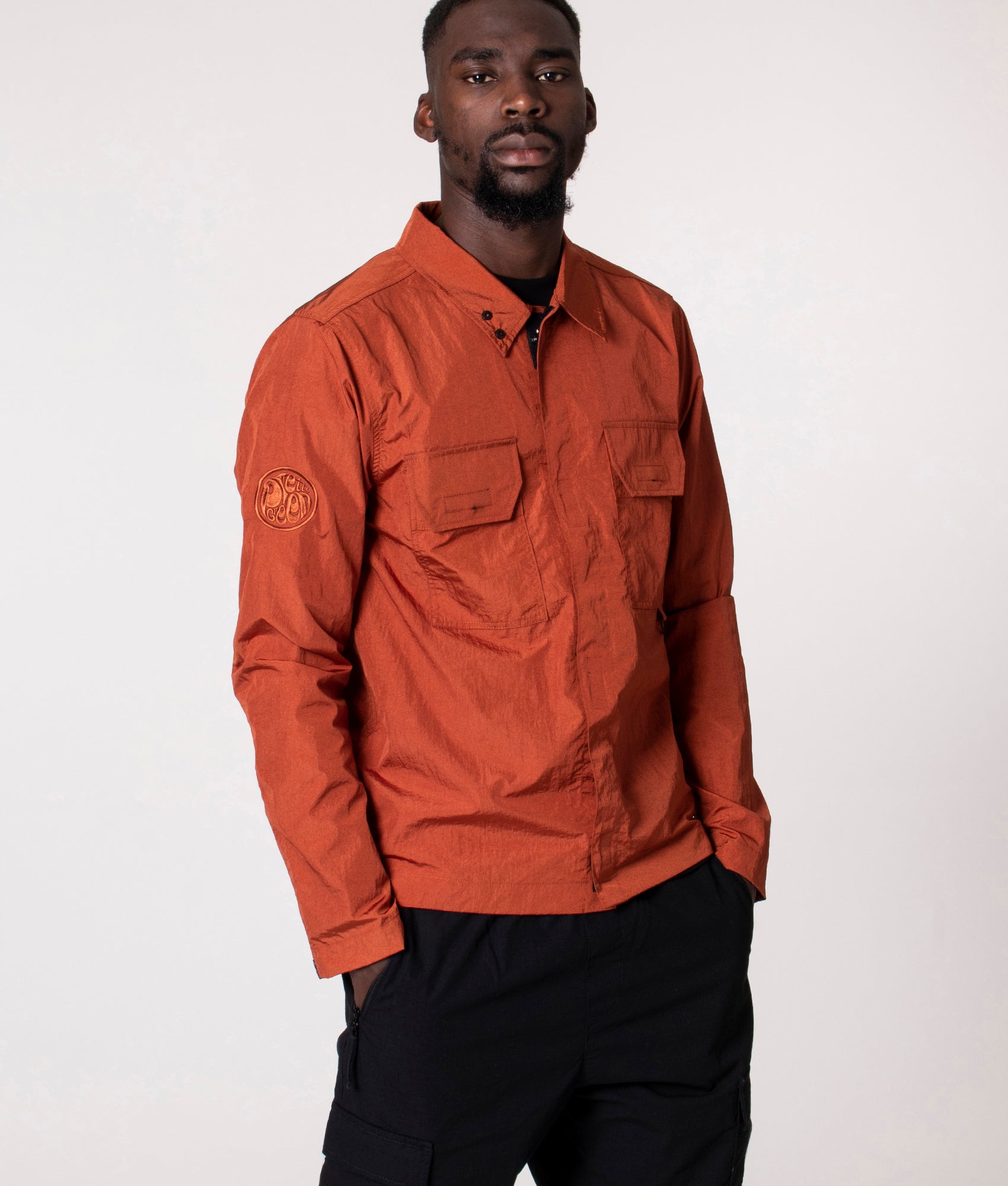 Stratford-Overshirt-Orange-Pretty-Green-EQVVS