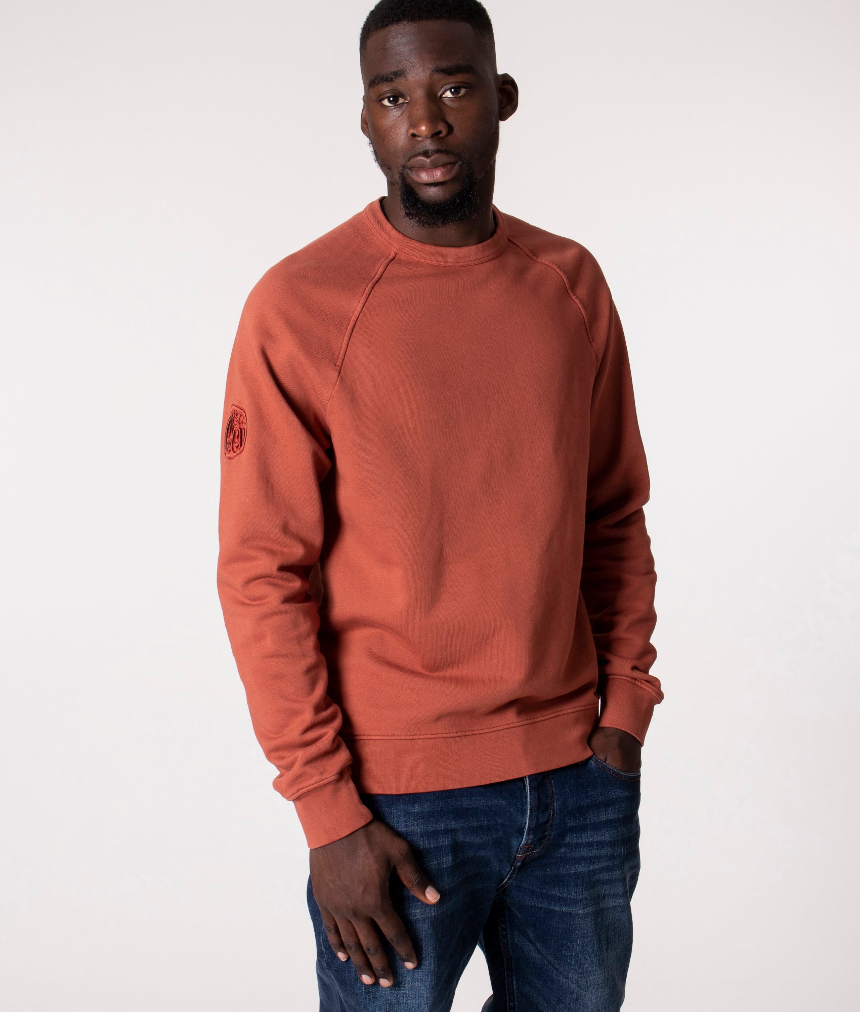 Standards-Sweatshirt-Red-Pretty-Green-EQVVS
