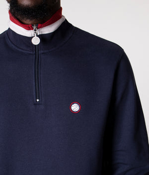 Quarter-Zip-Tilby-Sweatshirt-Navy-Pretty-Green-EQVVS