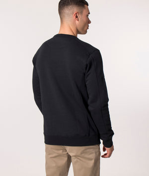 Pretty Green Celestial Sweatshirt in Black, EQVVS
