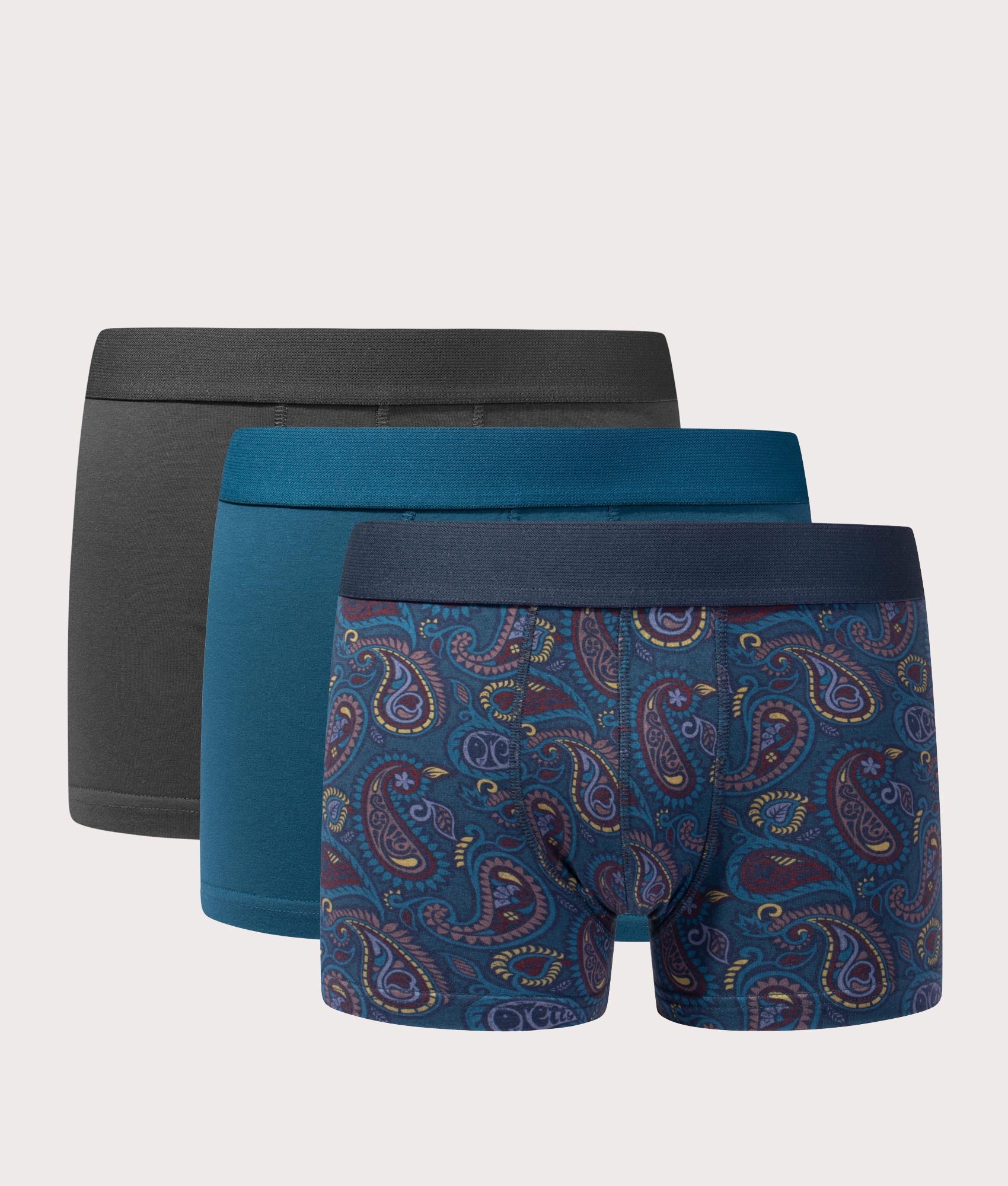 Three Pack Alloway Paisley Boxers