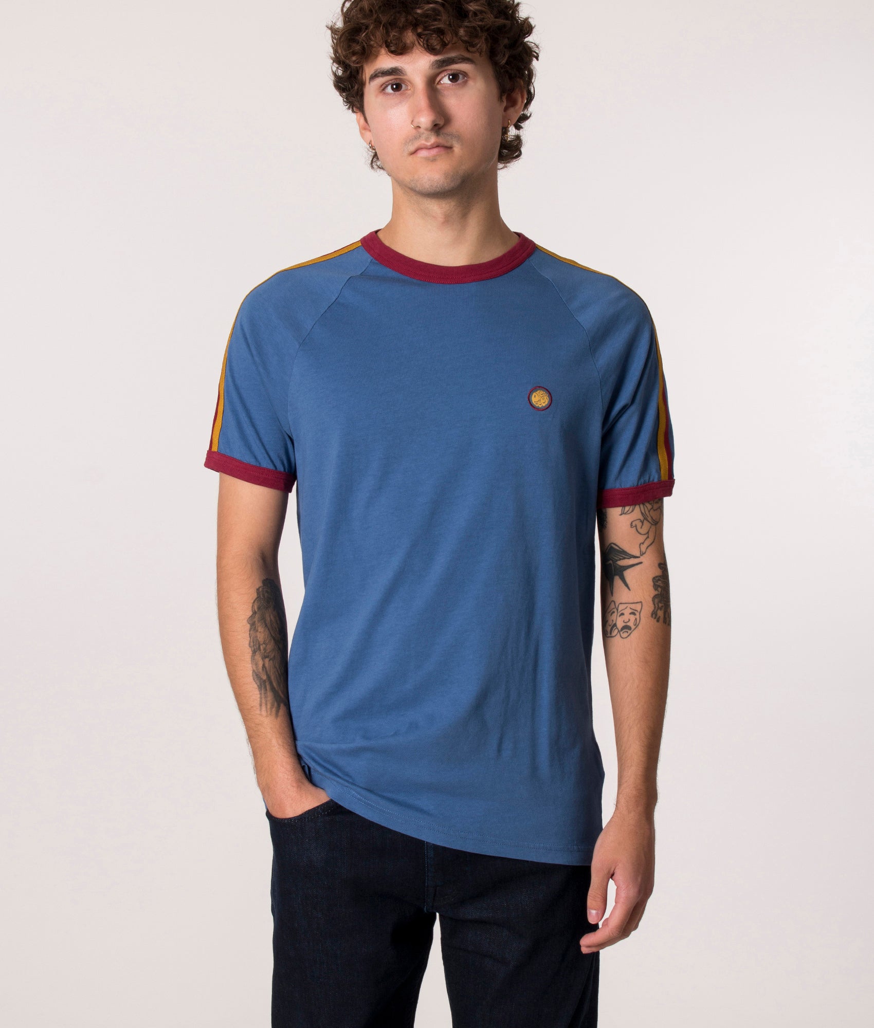 Tilby-Tipped-T-Shirt-Blue-Pretty-Green-EQVVS