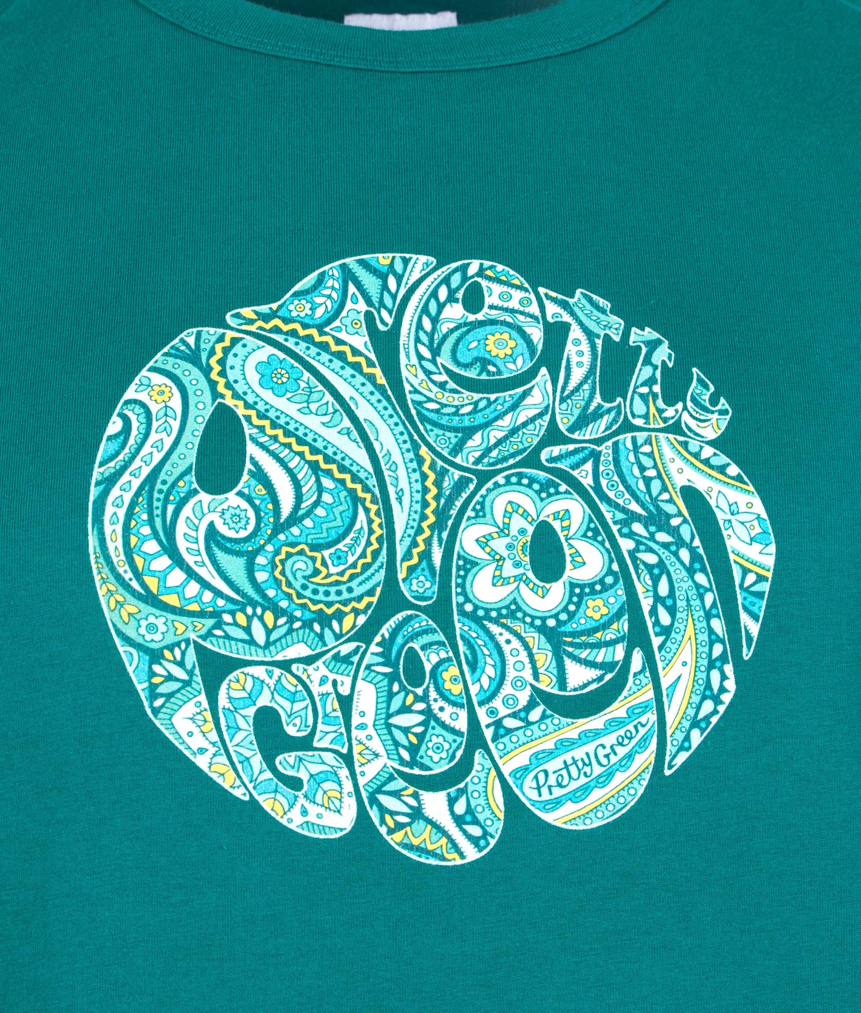 Slim-Fit-Itchycoo-Paisley-Printed-Logo-T-Shirt-Green-Pretty-Green-EQVVS