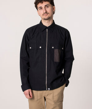 Zip-Through-Larman-Overshirt-Black-Pretty-Green-EQVVS