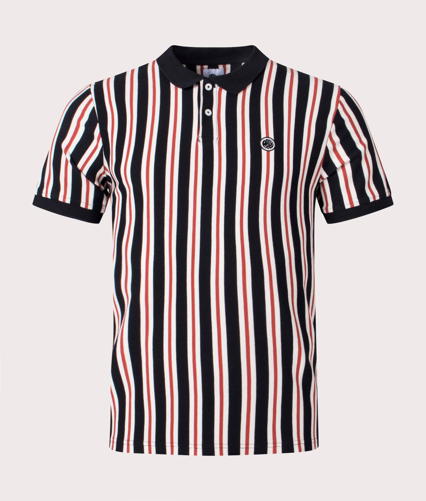 Capella-Triple-Stripe-Polo-Shirt-Black-Pretty-Green-EQVVS