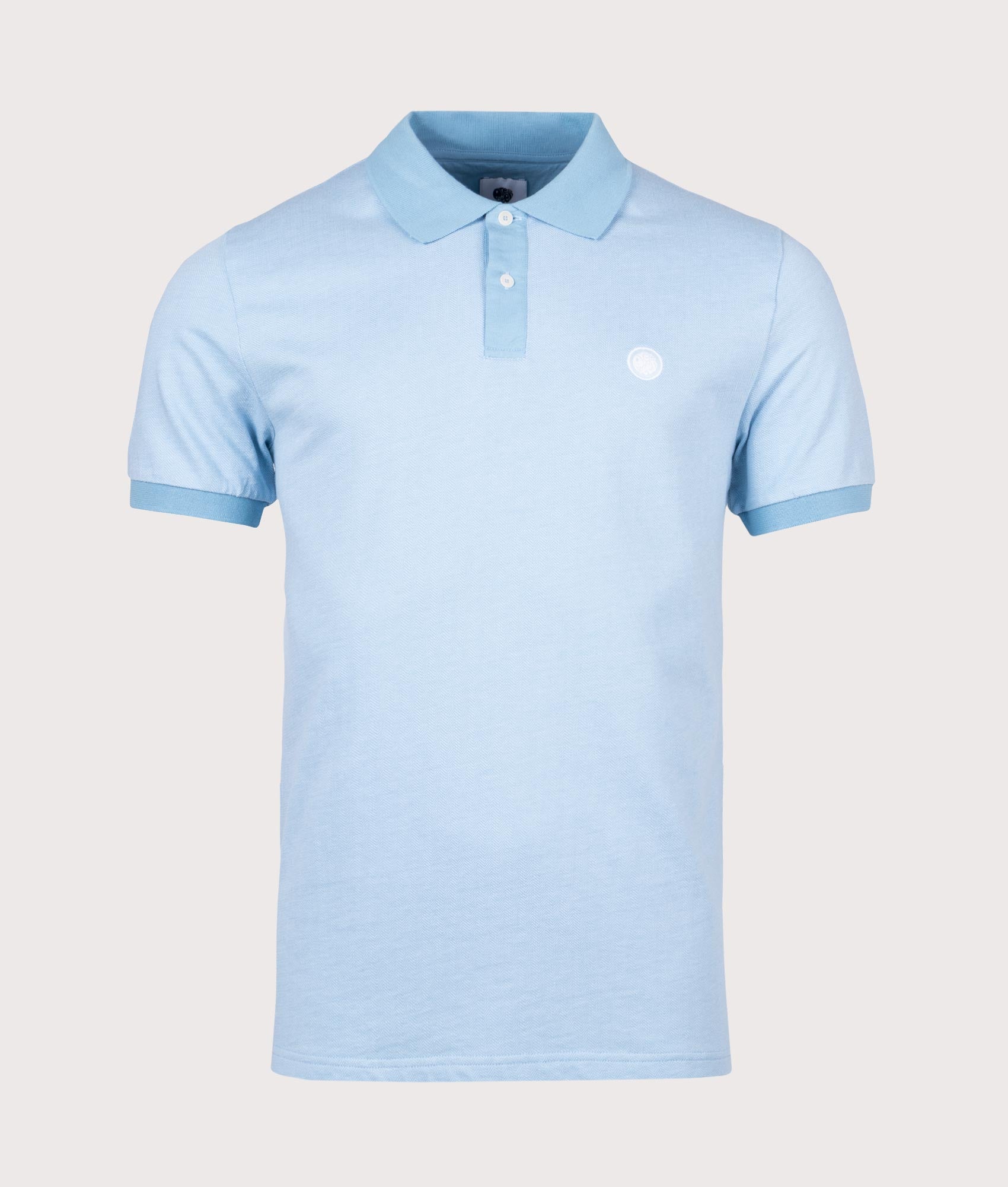 Herringbone Polo Shirt