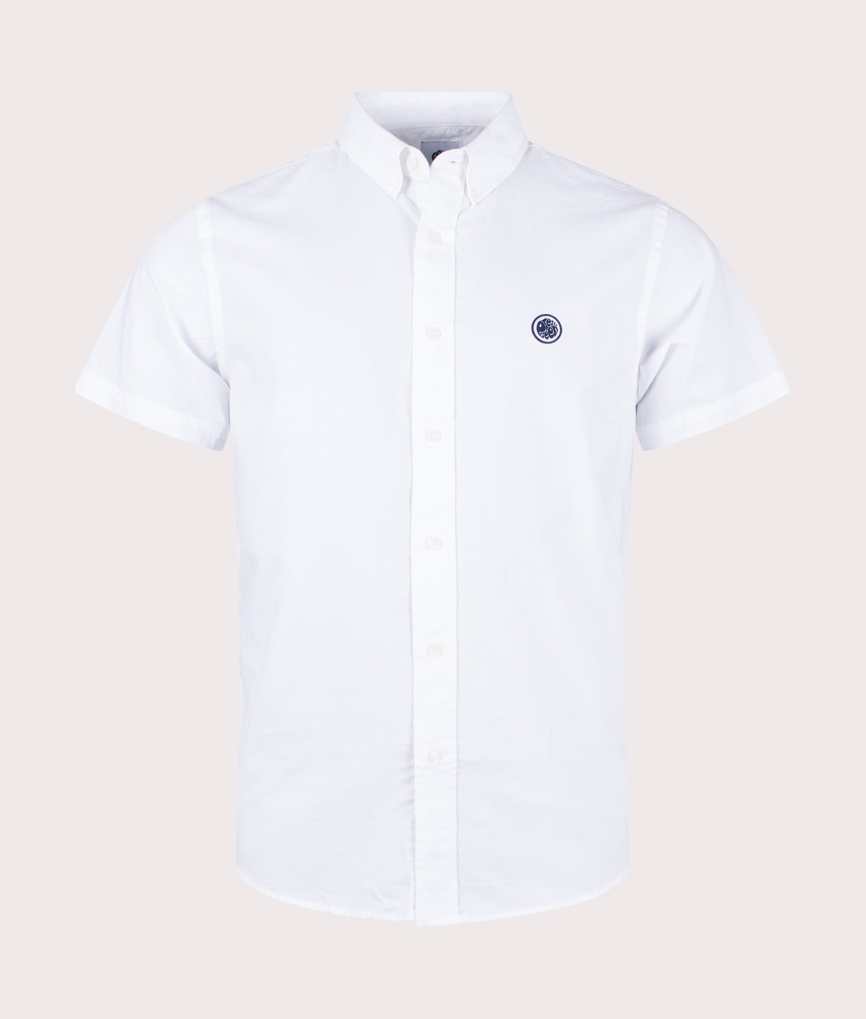 Short-Sleeve-Oxford-Shirt-White-Pretty-Green-EQVVS