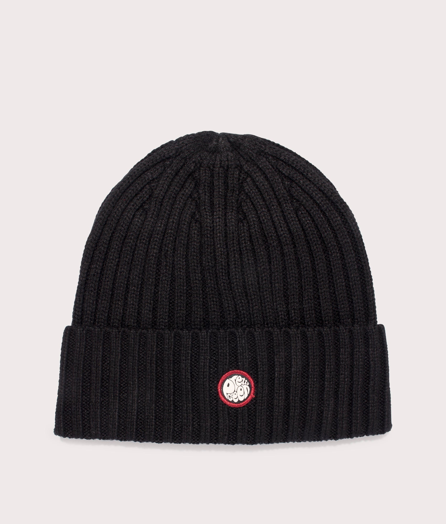 Logo-Beanie-Black-Pretty-Green-EQVVS