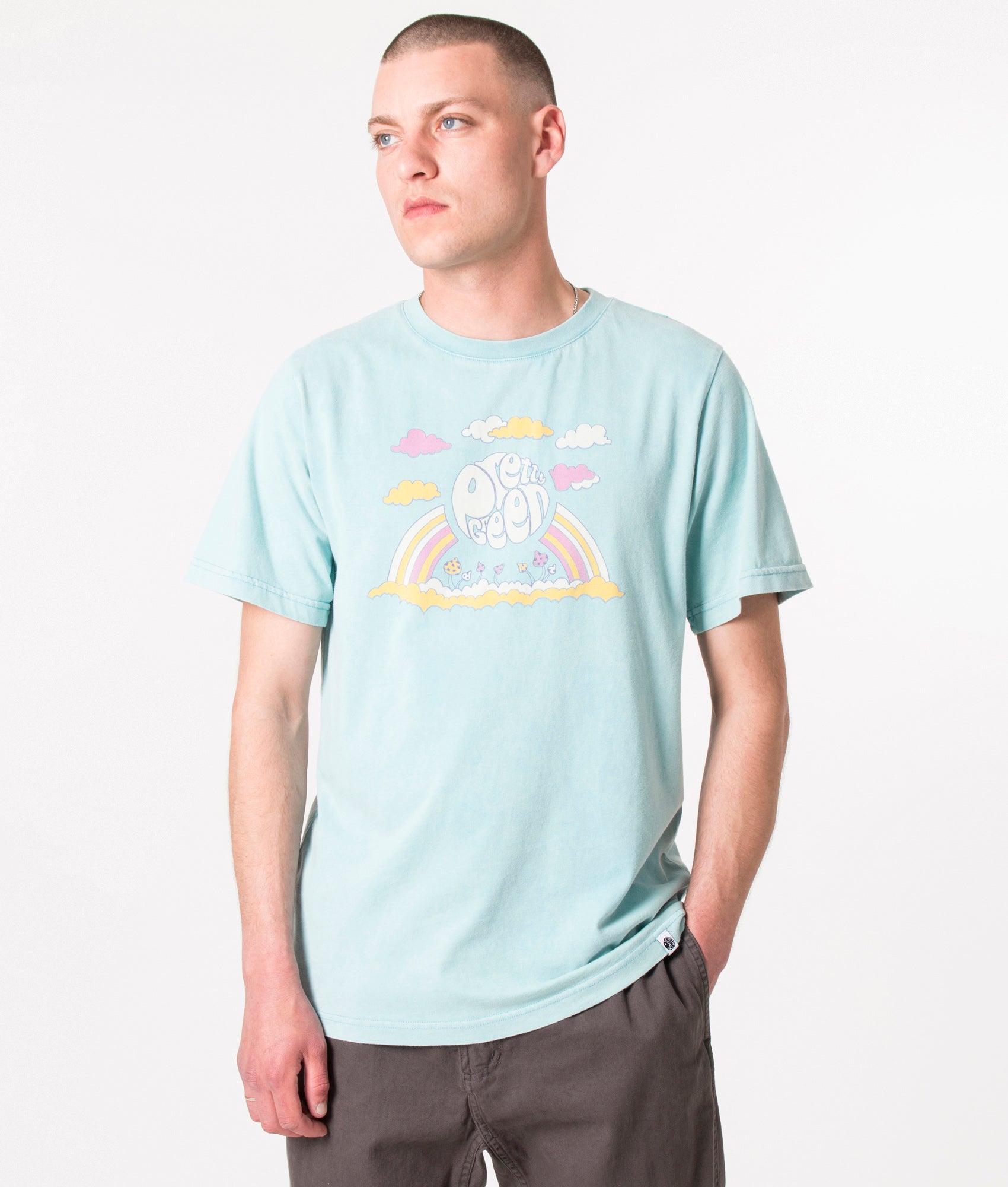 Record-Sleeve-T-Shirt-Light-Blue-Pretty-Green-EQVVS