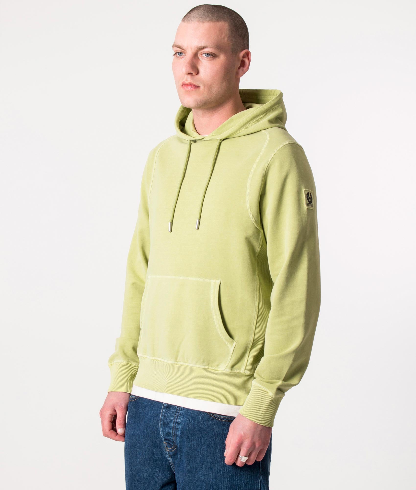 Gauge-Hoodie-Lime-Yellow-Belstaff-EQVVS