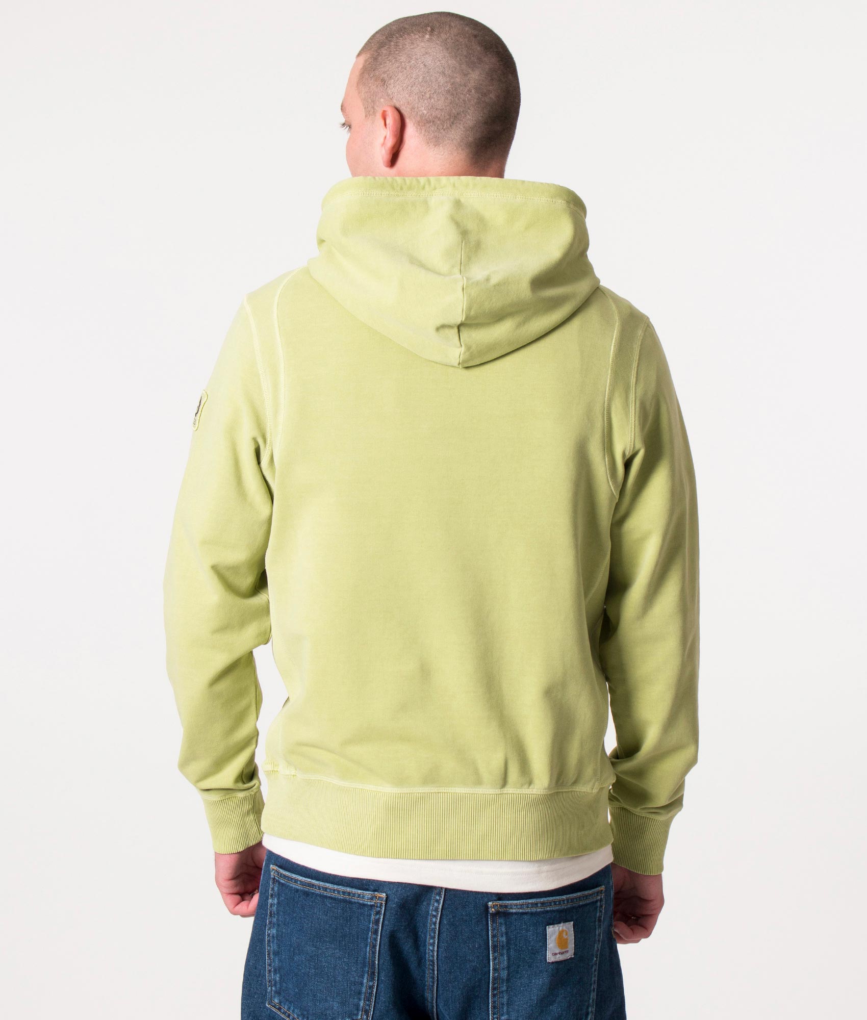 Gauge-Hoodie-Lime-Yellow-Belstaff-EQVVS